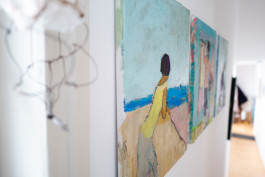 Gertie Harkin Passau Künstlerin, Atelier in Passau