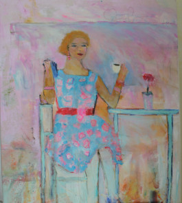 Gertie Harking . Malwerkstatt Passau